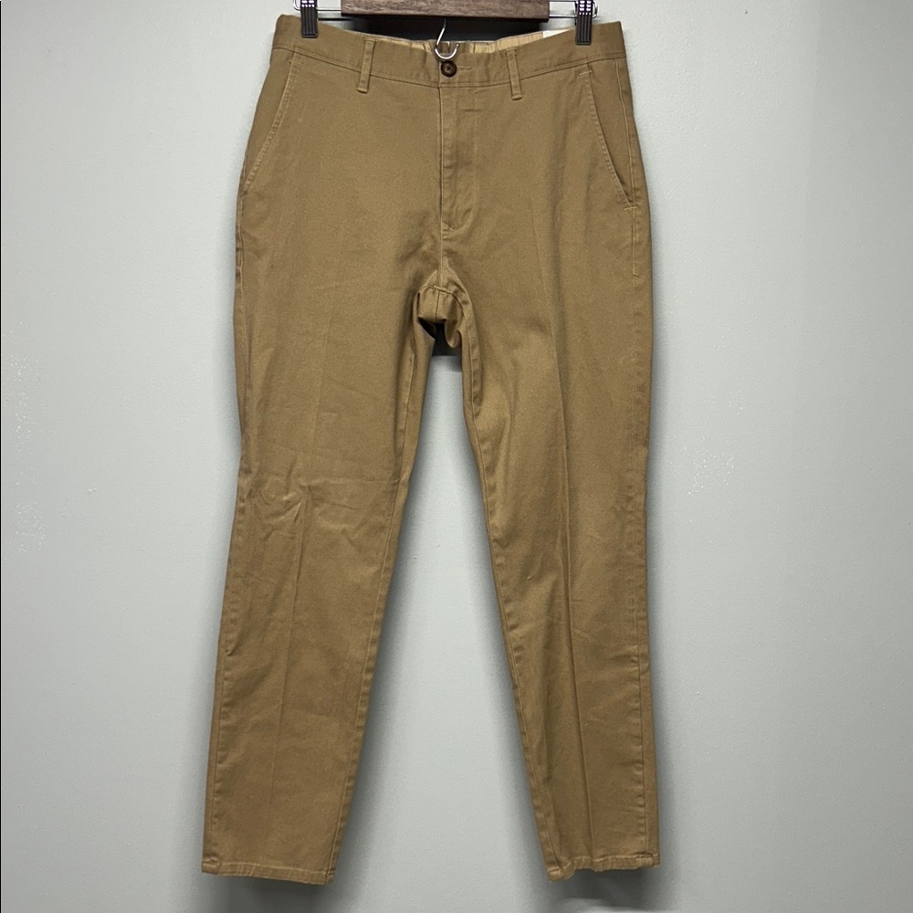 Mott & Bow Men’s Twill Chino‎ Charles Pants Khaki Tan Size 31x30